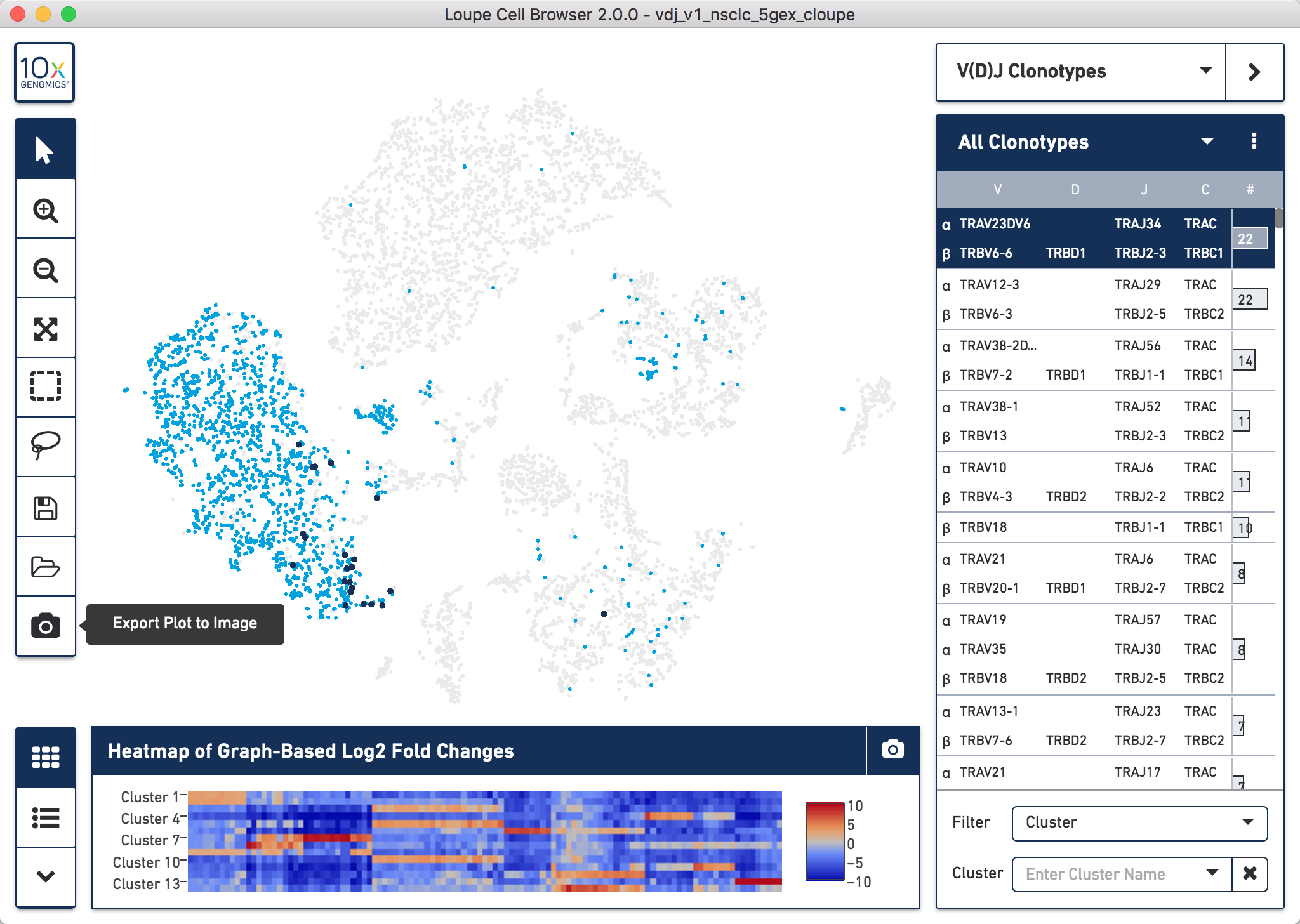 Product screenshot 1 of 10x Genomics